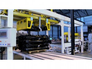 Rolls palletizing line