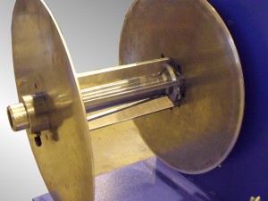 Winder for PE or rubber