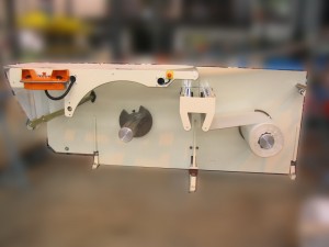 Dérouleur double postes avec raccord automatique - Laize : 600 mm - Diamètre : 800 mm - Vitesse 30 m/min